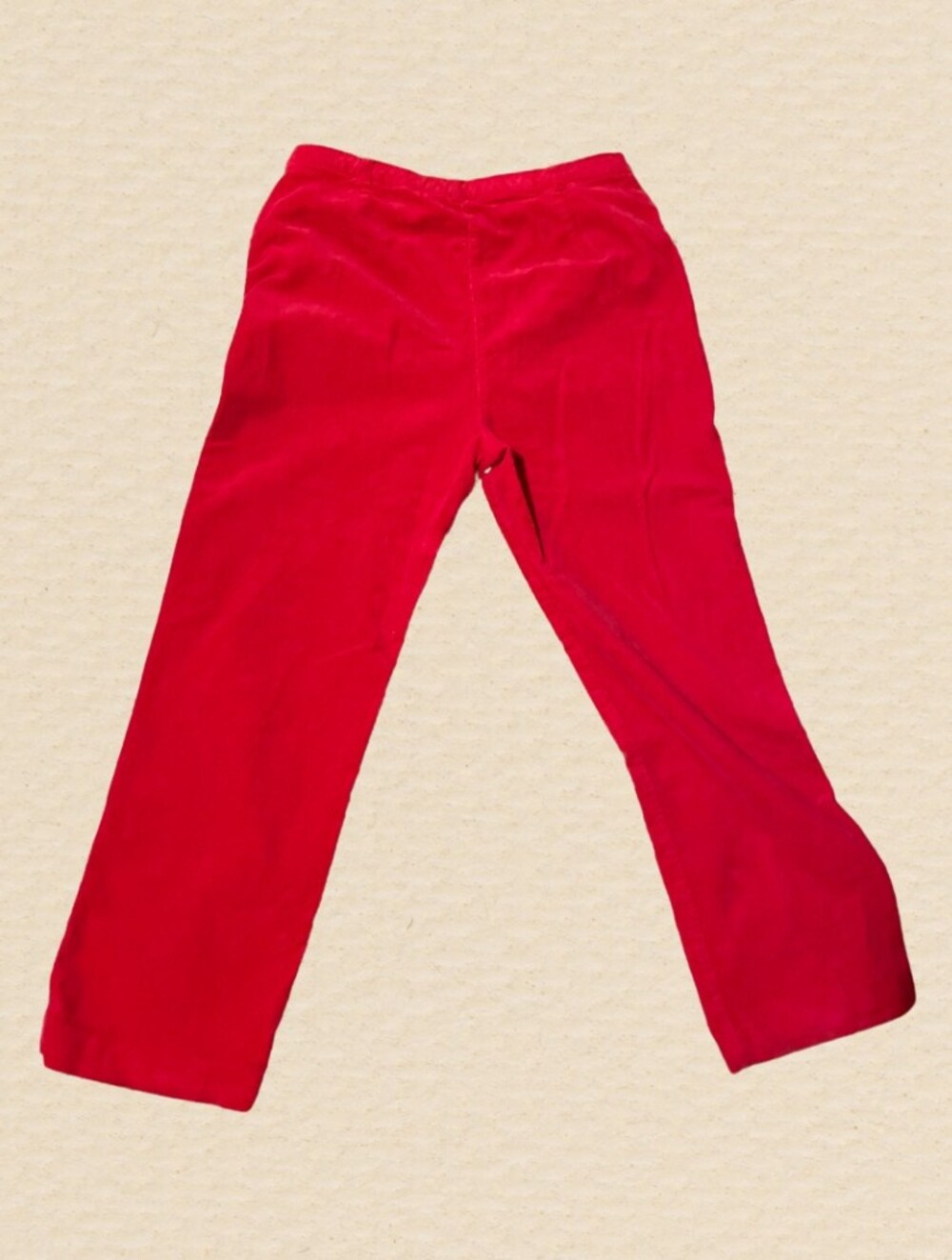 Vintage Tabi Corduroy Red Pants